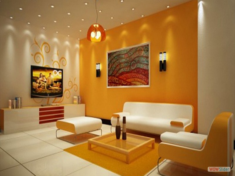 Displaying-lighting-living-room-with-led-light